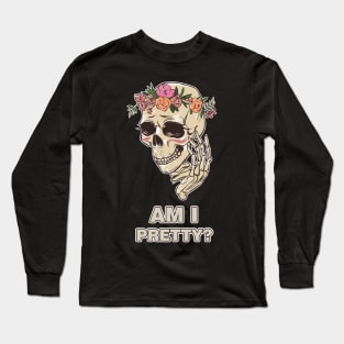 Pretty spooky girl Long Sleeve T-Shirt